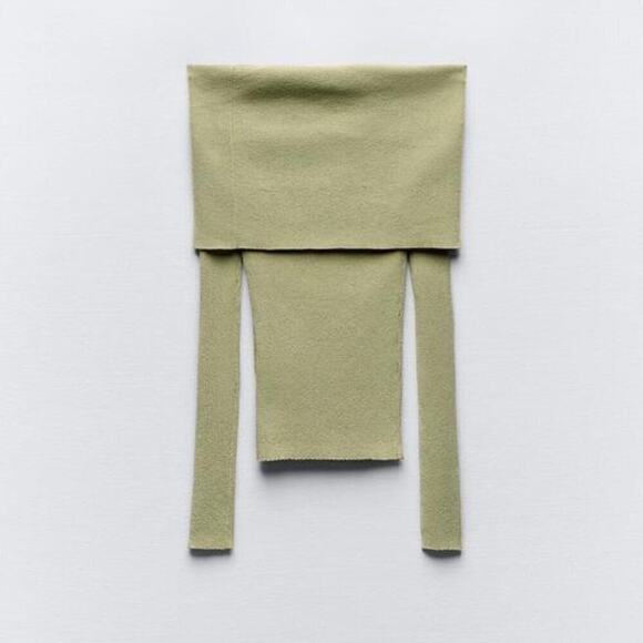 ZARA Fitted Knit Sweater NWT - Picture 14 of 14